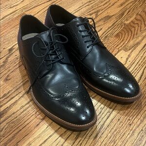 Banana Republic Factory Black Leather Dress Shoes Size 12